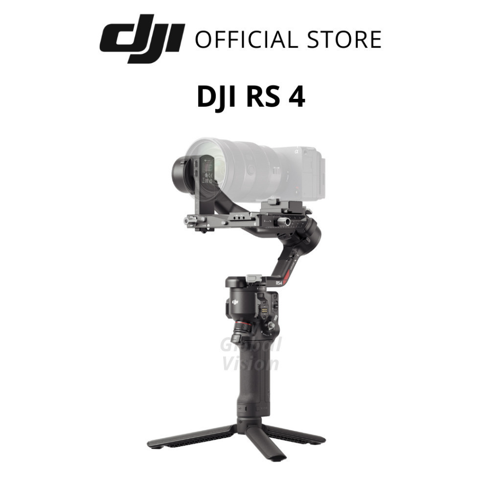 Ảnh Gimbal máy ảnh DJI RS 4 chống rung cho camera DSLR và Mirrorless tải trọng đến 3kg, quay dọc linh hoạt (DJI RS 4) 2