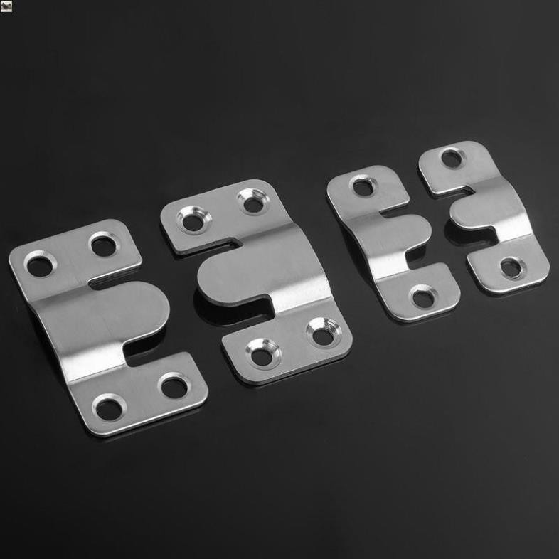 Pát Treo Khung, Móc Treo Khung Tranh (1 cặp móc treo tranh) chất liệu Thép không gỉ - Inox 430