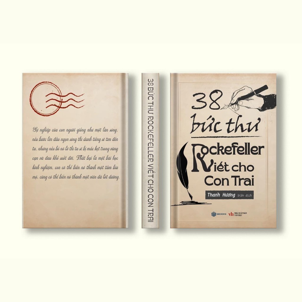 Sách - 38 Bức Thư Rockefeller Viết Cho Con Trai - Sbooks Store