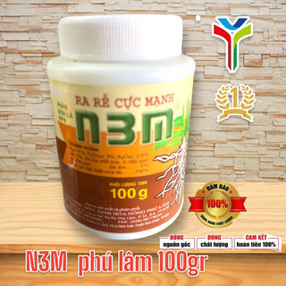 SIÊU RẺ - Phân BÓN LÁ RA RỄ CỰC MẠNH N3M 100G - cty phú lâm