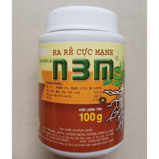 SIÊU RẺ - Phân BÓN LÁ RA RỄ CỰC MẠNH N3M 100G - cty phú lâm