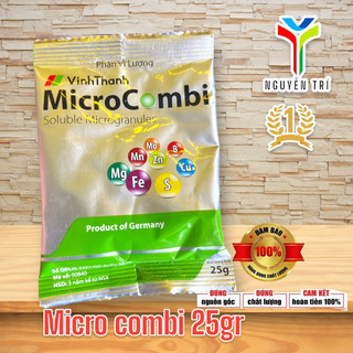 MicroCombi (gói 25gr) Vĩnh Thạnh - combi cholate nhập khẩu của Đức, giúp cây phát triển toàn diện