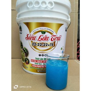 Xô Tròn Trái , Nặng Ký 22 - 22 - 22 + Canxi Bo (20kg