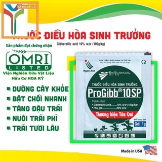 Phân Bón Lá GA3 Gibber, Kích Thích Tăng Trưởng ProGibb 10SP Tân Quy