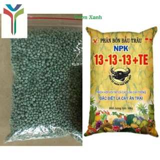 Phân bón NPK 13-13-13 +TE 200gr bón cho nhiều loại cây