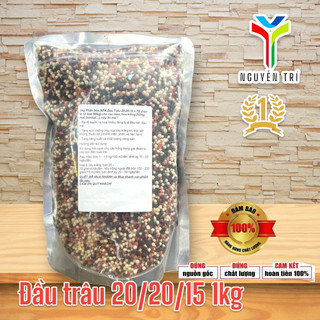 1kg Phân bón NPK 20-20-15 + TE (bán lẻ từ bao 50kg)