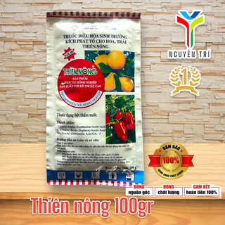 chính hãng giá rẻ - Kích phát tố cho hoa trái Thiên Nông 100gr. Chuyên dùng cho cây ăn trái và hoa