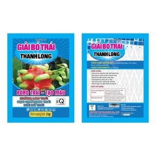 Giải bó trái Thanh long 25gr - hiệu quả trong 7 ngày