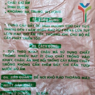 1Kg Đất sạch vi sinh siêu dinh dưỡng diệt trùng kháng khuẩn cực tốt chuyên dùng trồng Rau củ quả sạch - Cây cảnh - Hoa