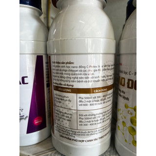 Chế phẩm NANO đồng diệt  khuẩn diệt nấm 500ml.