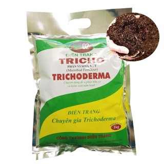 Nấm đối kháng Trichoderma Điền Trang tăng cường hệ vi sinh cho đất, cải tạo đất Gói 1Kg