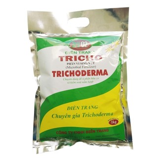 Nấm đối kháng Trichoderma Điền Trang tăng cường hệ vi sinh cho đất, cải tạo đất Gói 1Kg