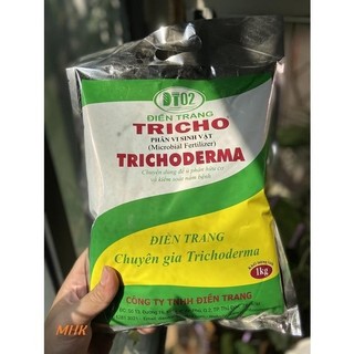 Nấm đối kháng Trichoderma Điền Trang tăng cường hệ vi sinh cho đất, cải tạo đất Gói 1Kg