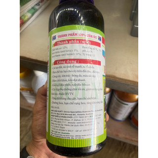 BOLY BioPlus phân bón lá hữu cơ 1 lít nhập Úc
