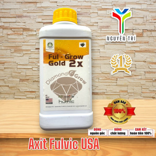 Phân bón hữu cơ nhập khẩu từ Mỹ Ful Grow Gold 2X chai 1 lít được sử dụng cho tất cả các loại cây trồng.