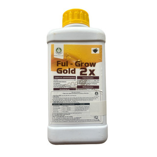 Phân bón hữu cơ nhập khẩu từ Mỹ Ful Grow Gold 2X chai 1 lít được sử dụng cho tất cả các loại cây trồng.