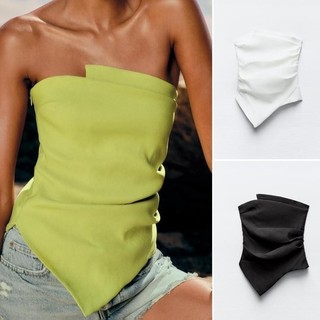 Zara made in Morocco đủ tag áo ống vạt nhọn cá tính lạ mắt - Luumooc