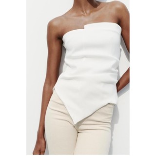 Zara made in Morocco đủ tag áo ống vạt nhọn cá tính lạ mắt - Luumooc