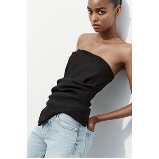 Zara made in Morocco đủ tag áo ống vạt nhọn cá tính lạ mắt - Luumooc
