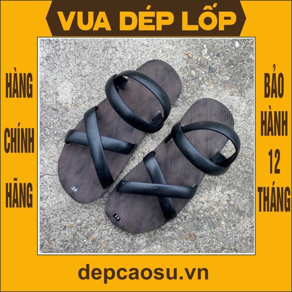 Dép cao su, Dép Bác Hồ, Dép Bộ Đội Trường Sơn, Dép đúc 4 quai Khe Sanh lốp máy bay bố vải mài