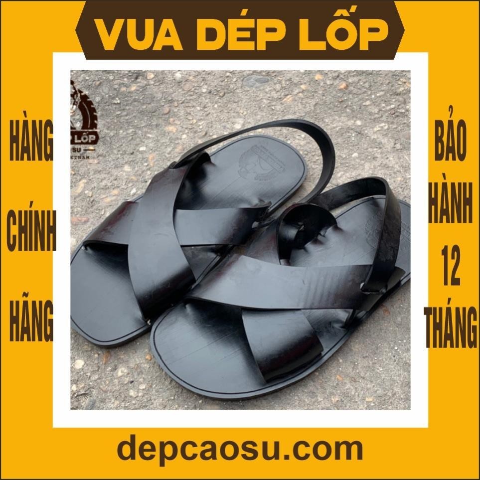 Dép cao su Bác Hồ thương hiệu Vua Dép Lốp Phạm Quang Xuân, chính hãng, có bảo hành, ảnh thật, có sẵn