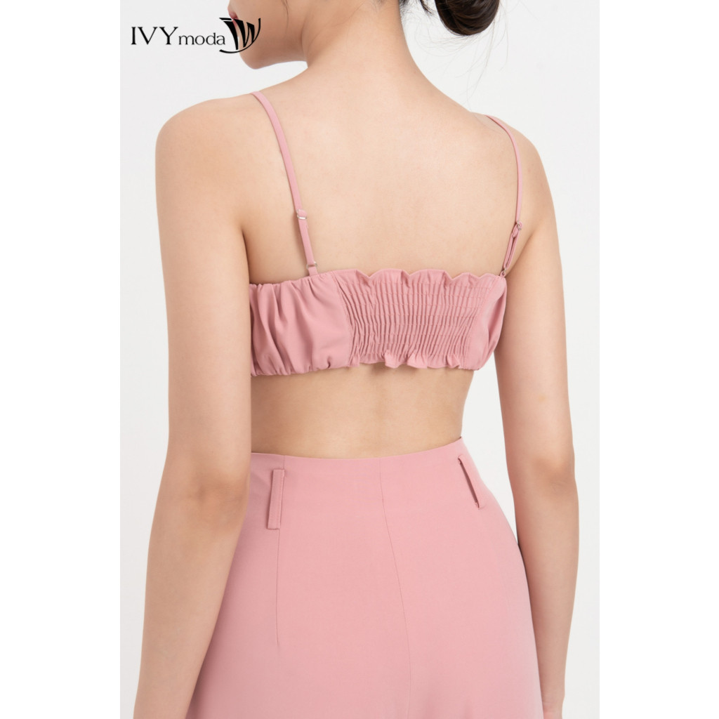 Ảnh Áo Vest kiểu French (kèm áo croptop) nữ IVY moda MS 61M8355 3
