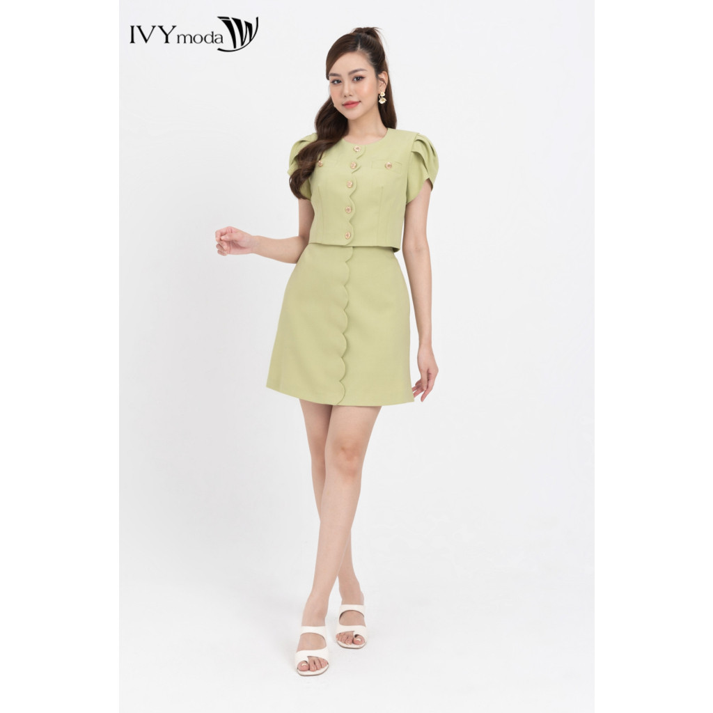 Ảnh Chân váy chữ A HELEN SET IVY moda MS 31M8273 4