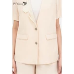 Áo Blazer nữ tay ngắn, áo blazer công sở dạo phố IVY moda MS 67M8817 — ảnh 8