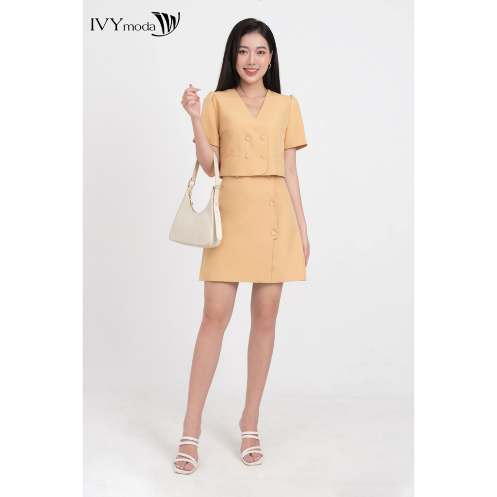 Ảnh Áo blazer Tuysi cổ V nữ IVY moda MS 61M8395 4