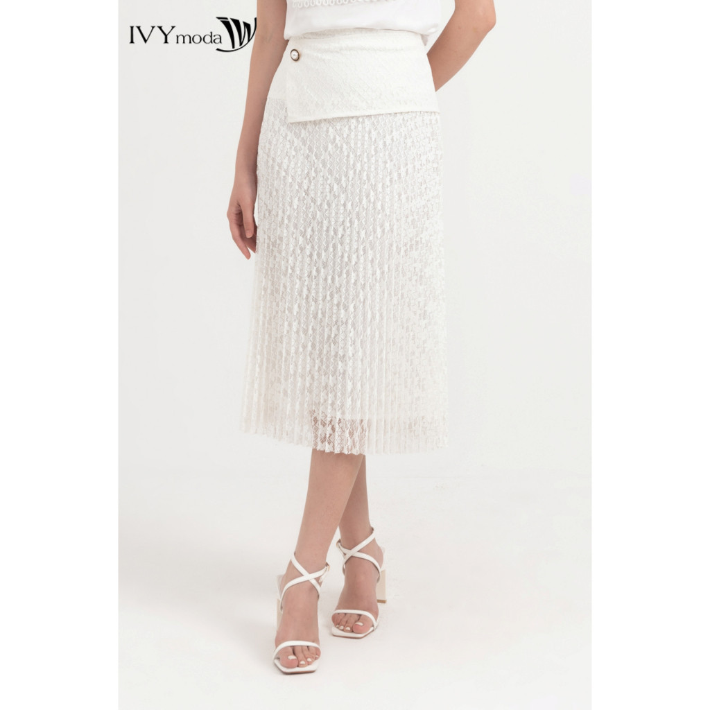 Ảnh Chân váy ren 2 lớp IVY moda MS 31M8308 3