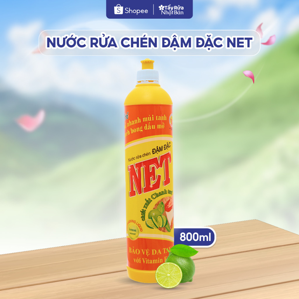 Nước Rửa Chén NET Đậm Đặc 800gr | Shopee Việt Nam