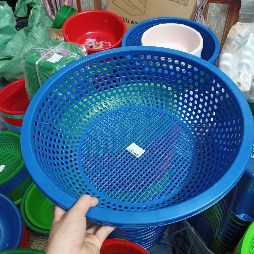 Rổ rửa rau, rổ đựng hoa quả, rổ nhựa đựng rau gia long | Shopee Việt Nam