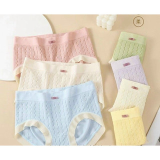 COMBO 10 Quần lót nữ cotton NHĂN GẠO kháng khuẩn khử mùi thấm hút mồ hôi