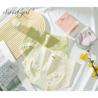 COMBO 10 Quần lót nữ cotton NHĂN GẠO kháng khuẩn khử mùi thấm hút mồ hôi
