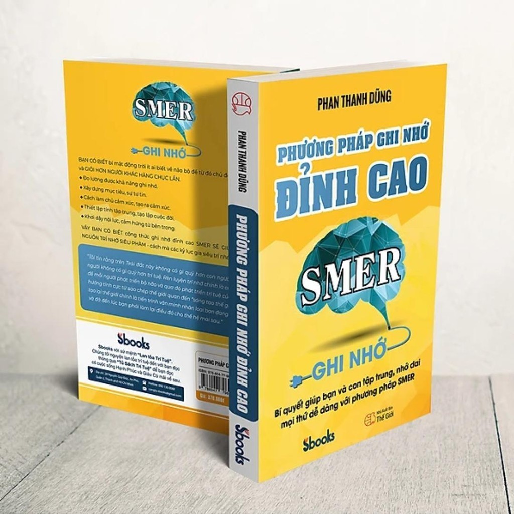 Sách - Phương Pháp Ghi Nhớ Đỉnh Cao (Phan Thanh Dũng) - Sbooks