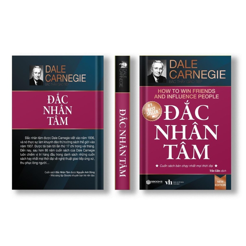 Sách - Combo 2 Cuốn: Đắc Nhân Tâm + Thao túng tâm lý đám đông - Sbooks Store