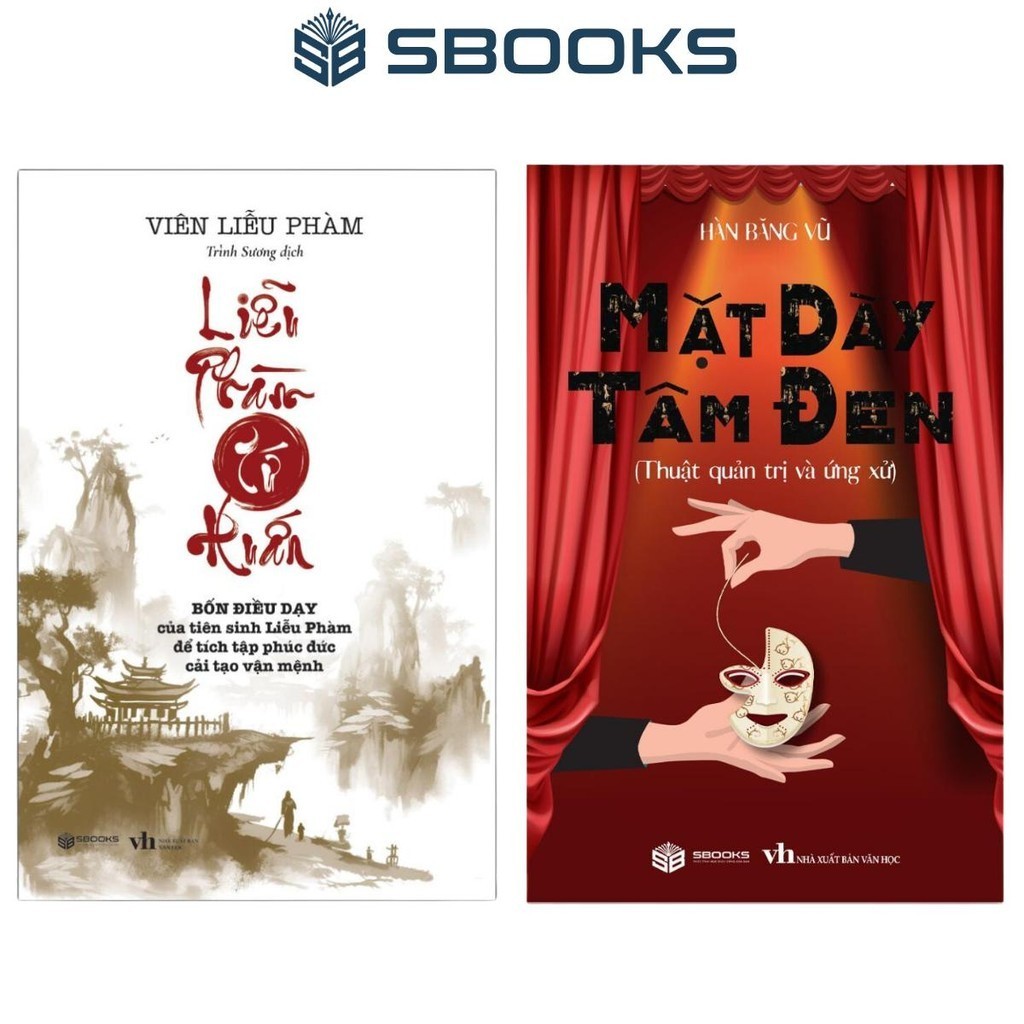 Sách Combo 2 Cuốn : Liễu Phàm Tứ Huấn + Mặt Dày Tâm Đen - Sbooks Store