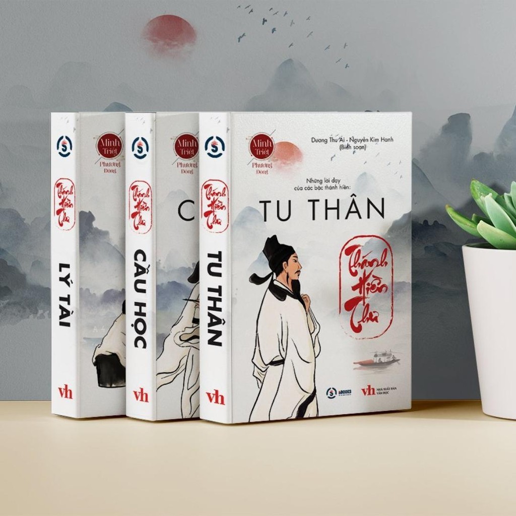 Sách Combo Boxset Thánh Hiền Thư : Lý Tài + Cầu Học + Tu Thân - Sbooks Store