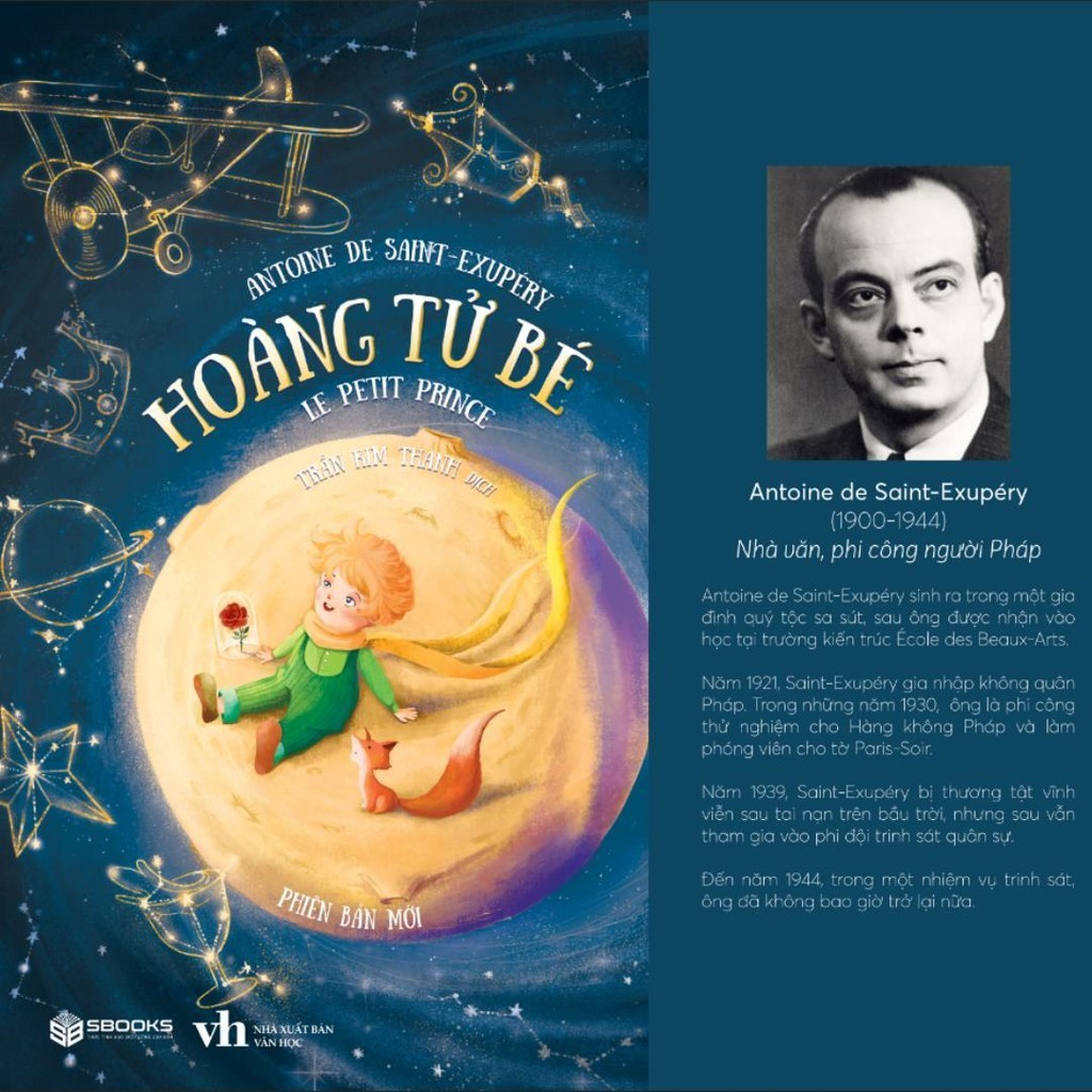 Sách - Hoàng Tử Bé (Antoine de Saint-Exupéry) - Sbooks Store