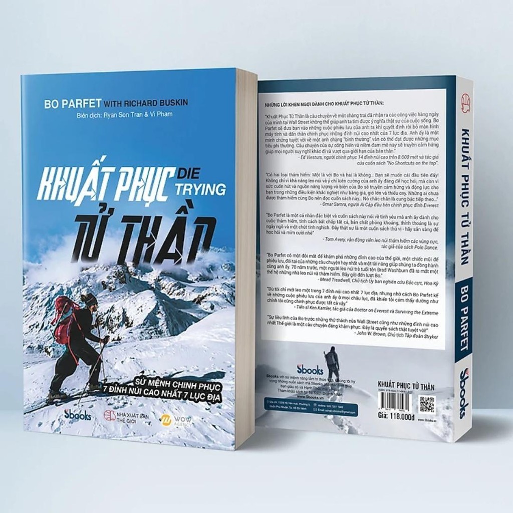 Sách - Khuất Phục Tử Thần (Bo Parfet with Richard Buskin) - Sbooks