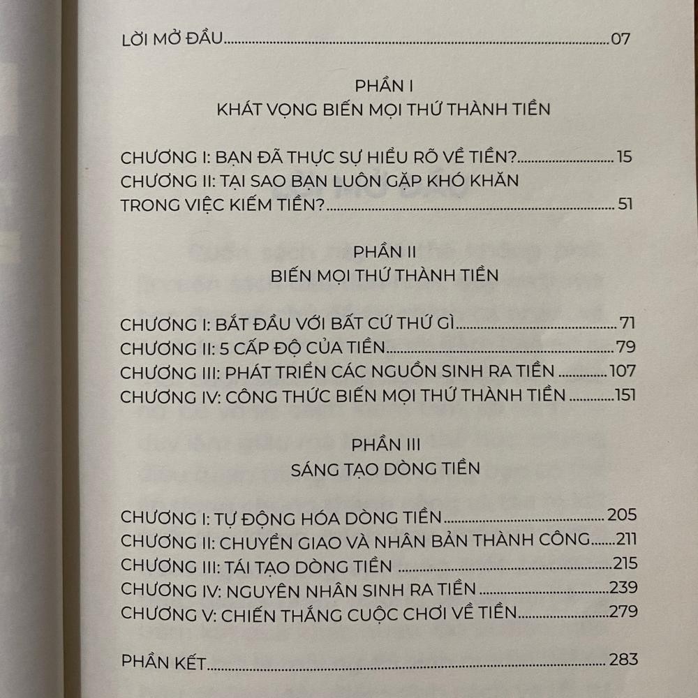 Sách - Biến Mọi Thứ Thành Tiền (Nguyễn Anh Dũng) - Sbooks Store