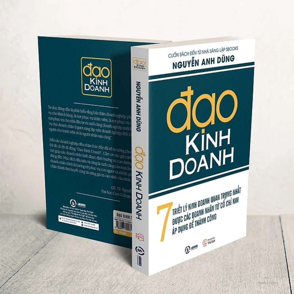 Sách - Đạo Kinh Doanh (Nguyễn Anh Dũng) - Sbooks chính hãng
