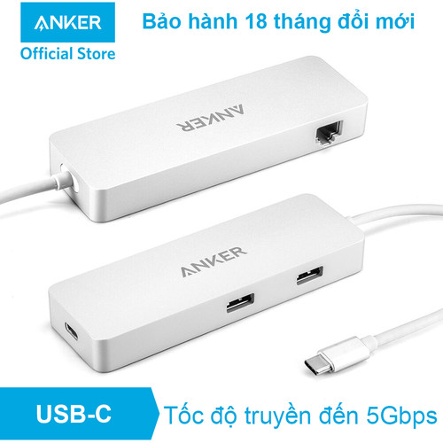 Bộ Chia Cổng Anker USBC Hub, và Power Delivery A8302