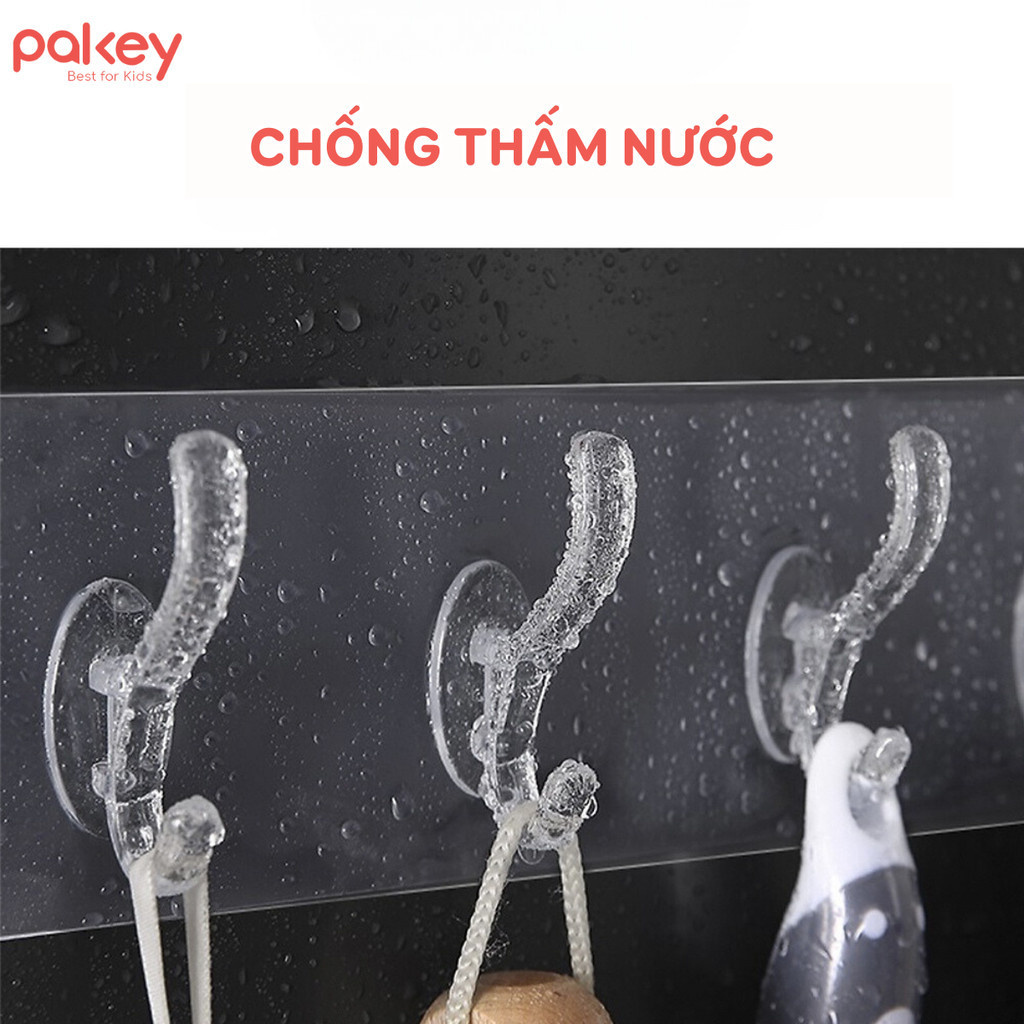 Móc Treo Quần Áo Dán Tường Trong Suốt Siêu Chắc Chắn, Miếng Dán Móc Treo Quần Áo, Khăn, Đồ Dùng Nhà Bếp Tiện Lợi
