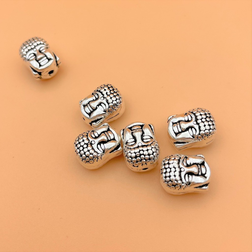 Charm bạc nối hình mặt phật bạc 925 đúc đặc cầm chắc tay - Charm Bạc ...