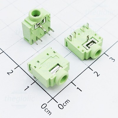Presa Jack 3,5 Mm Femmina Da Pcb Connettore Jack Pcb Stereo 3,5