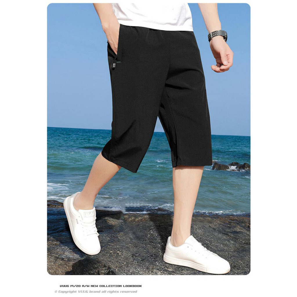Quần Jogger Nam Thun Thiết Kế Bo Trơn Năng Động Hàng VNXK Cao Cấp Co Giãn 4 Chiều đi làm đi chơi shopthethaokute