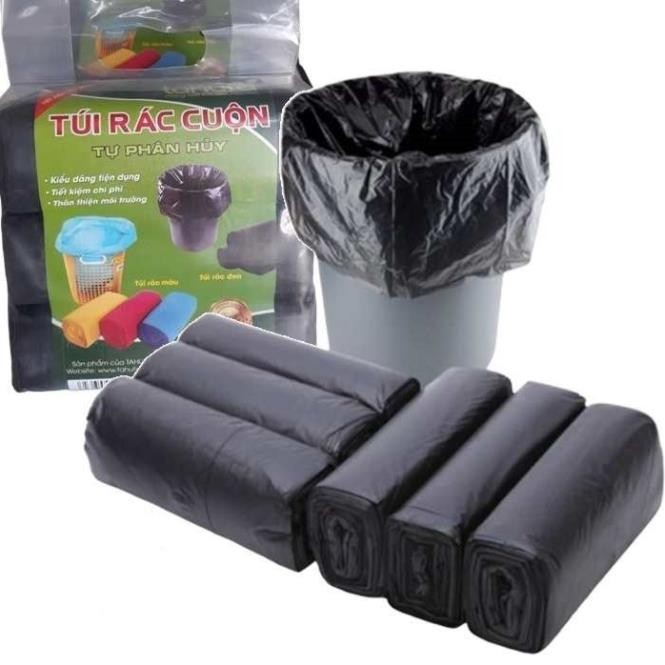 SET 3 CUỘN TÚI ĐỰNG RÁC TỰ PHÂN HỦY SINH 55x65cm