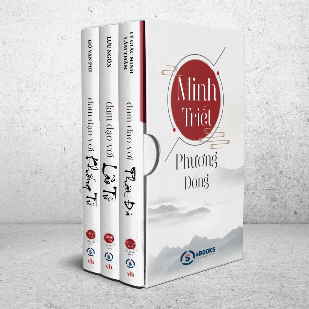 Sách Combo 3 Cuốn: Đàm Đạo với Phật Đà + Đàm Đạo với Khổng Tử + Đàm Đạo với Lão Tử - SBOOKS OFFICIAL
