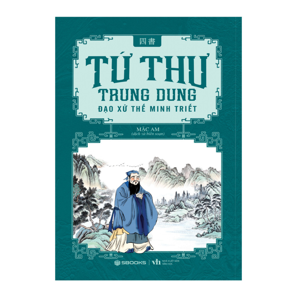 Combo 4 Sách Cuốn Tứ Thư: Đại Học + Luận Ngữ + Trung Dung + Mạnh Tử - SBOOKS OFFICIAL